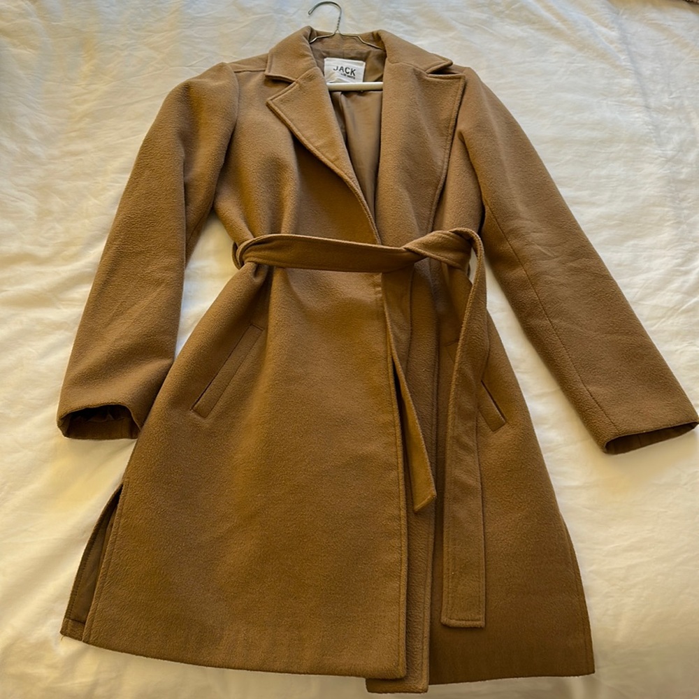 Tan coat from Revolve size small